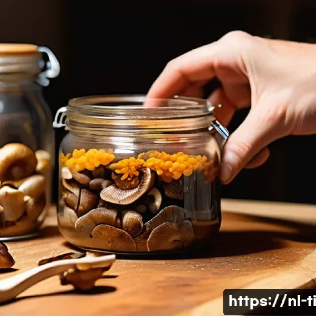 건조 식품의 맛을 극대화하는 방법 - **Prompt 1: The Alchemy of Rehydration**
A close-up, cinematic shot in a warm, rustic kitchen. F...