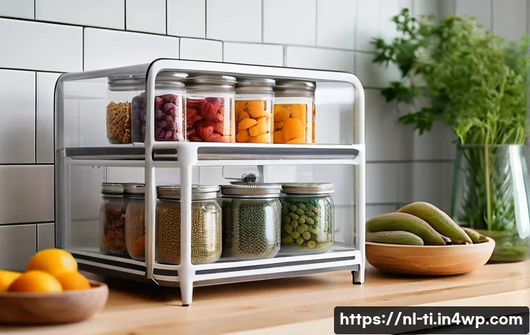 소규모 창업을 위한 건조 식품 제조 가이드 - A vibrant, modern kitchen scene featuring a small-scale Dutch food drying setup with eco-friendly ma...